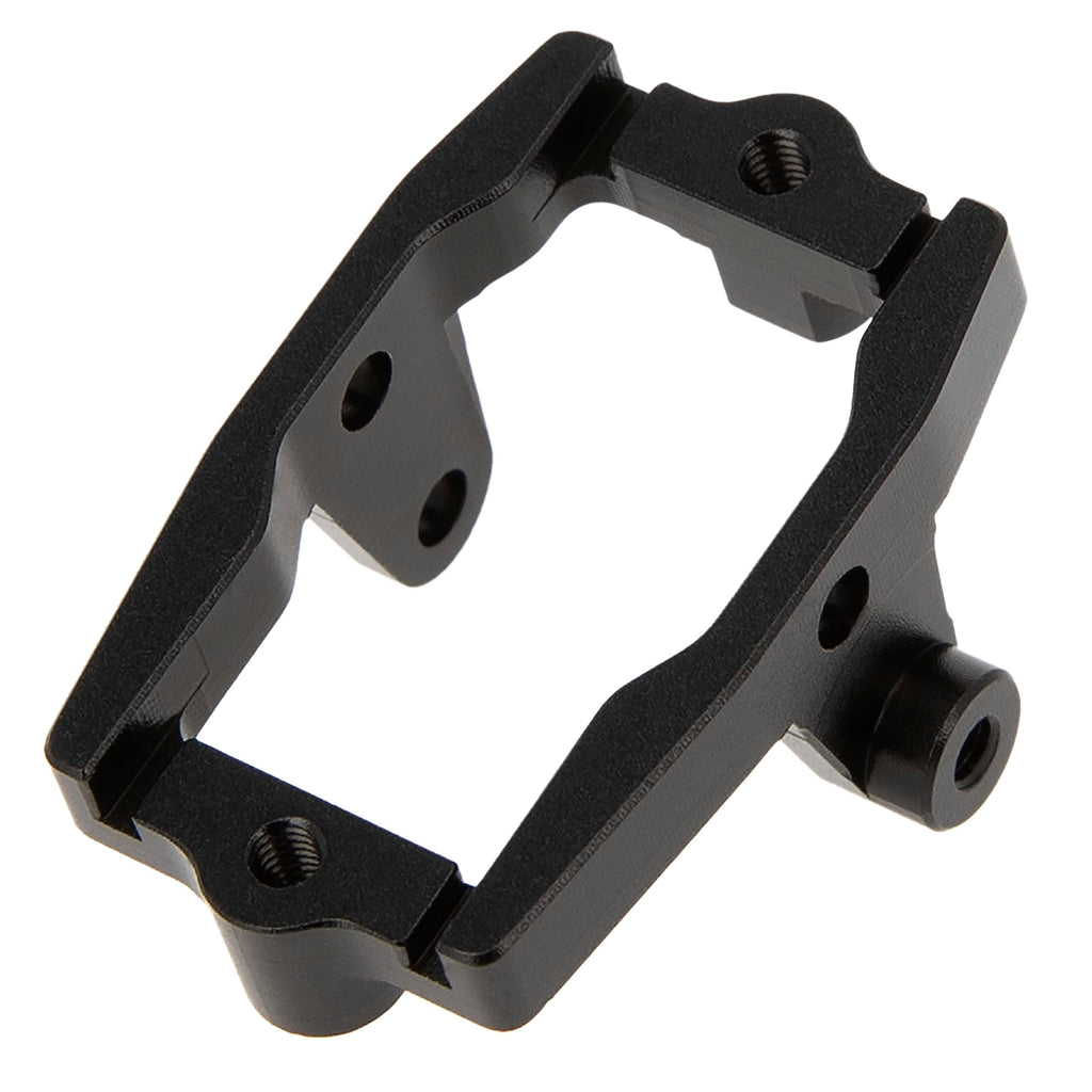 MEUS RACING Aluminum Servo Mount for TRX4M 1/18 RC Crawler – Black CNC Upgrade for Stock Frame
