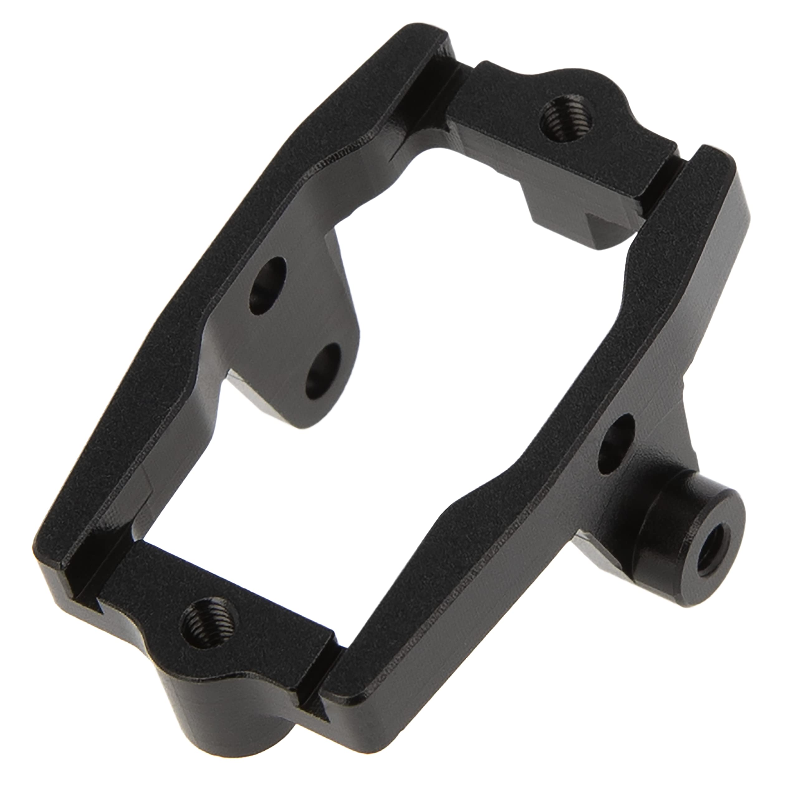 MEUS RACING Aluminum Servo Mount for TRX4M 1/18 RC Crawler – Black CNC Upgrade for Stock Frame