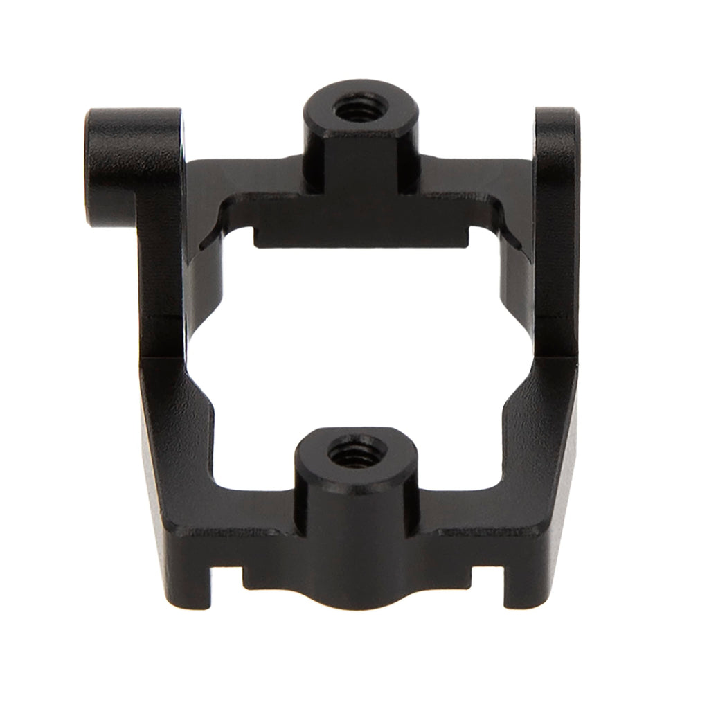 MEUS RACING Aluminum Servo Mount for TRX4M 1/18 RC Crawler – Black CNC Upgrade for Stock Frame