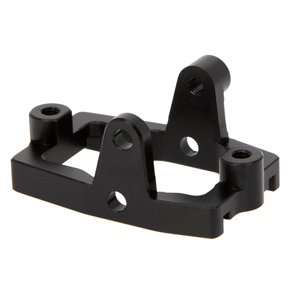 MEUS RACING Aluminum Servo Mount for TRX4M 1/18 RC Crawler – Black CNC Upgrade for Stock Frame