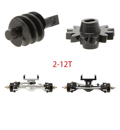 MEUS Racing Helical Differential Gears 2-12T for SCX24 Axles Upgrade
