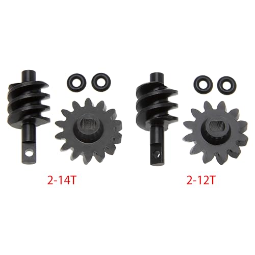 MEUS Racing Helical Differential Gears 2-12T for SCX24 Axles Upgrade