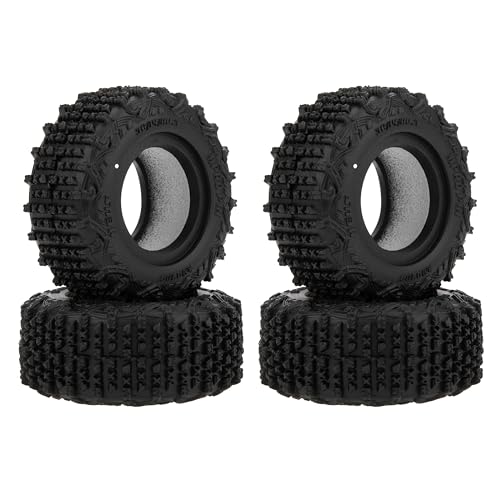 MEUS RACING MS6 MPRO Pin Crawler Tires – 0.7" Beadlock Compatible for 1/30–1/32 RC Crawlers (M0703)