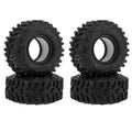 MEUS RACING MS6 Vipers 0.7 Crawler Tires for Axial SCX30 & Redcat Ascent-32 – Super Soft White-Dot Compound Mud Terrain