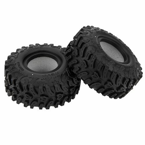 MEUS RACING MS6 Vipers 0.7 Crawler Tires for Axial SCX30 & Redcat Ascent-32 – Super Soft White-Dot Compound Mud Terrain