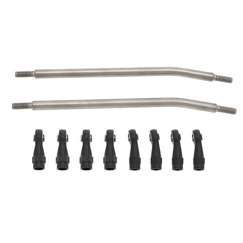 MEUS RACING Titanium Link Rod Linkage Kit for 1/10 RC Crawlers – 115mm Length (TRX4, SCX10 Compatible)