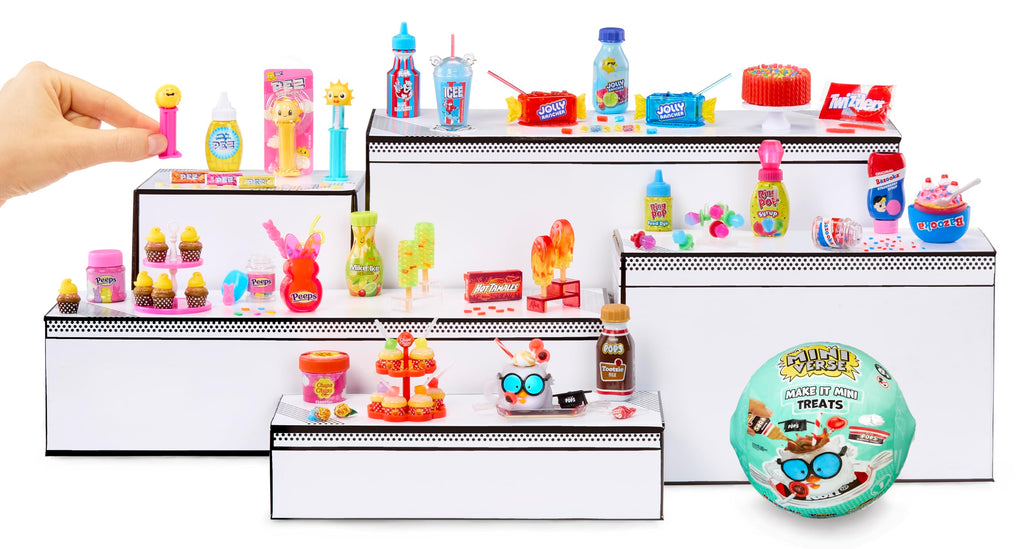 MGA's Miniverse Make It Mini Treats 2-Pack – Mystery Blind Balls with 12 Candy Miniatures to Collect and Display