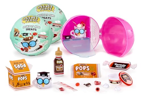 MGA's Miniverse Make It Mini Treats 2-Pack – Mystery Blind Balls with 12 Candy Miniatures to Collect and Display