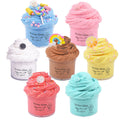 MIAEZOUYOX 7-Pack Butter Slime Kit – Soft, Non-Sticky Stretchy Sludge Toy for Kids, Party Favors, Stress Relief (7 Colors, 60ml Each)