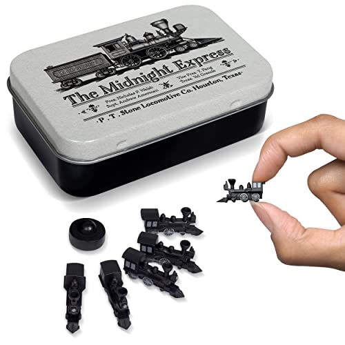 Midnight Express Deluxe Train Set – 48 Plastic Trains & Score Marker for Ticket to Ride