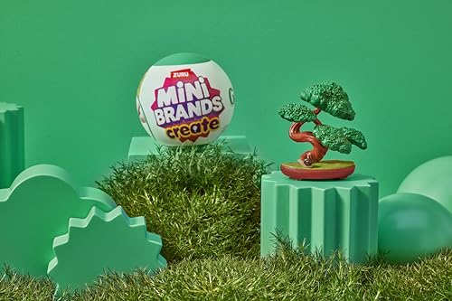 Mini Brands Create Garden Capsule 2-Pack – Build and Collect Over 18 Mini Plants with Scented Surprises