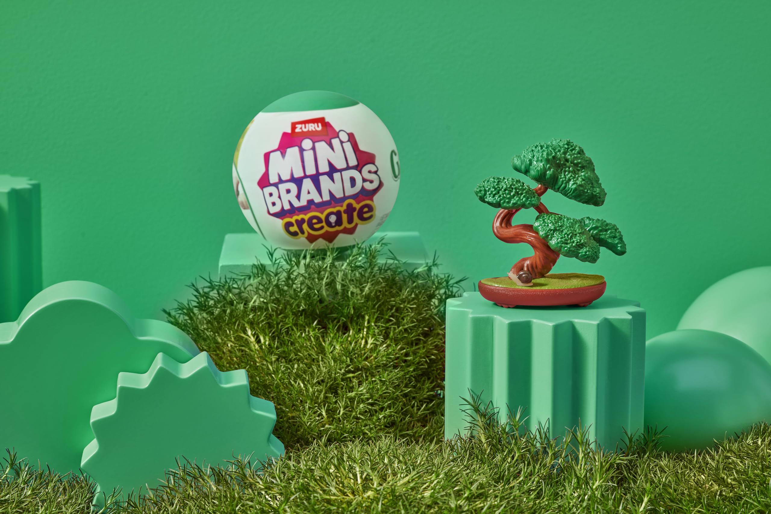 Mini Brands Create Garden Capsule 2-Pack – Build and Collect Over 18 Mini Plants with Scented Surprises