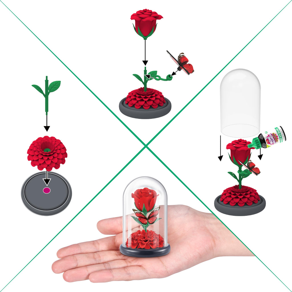 Mini Brands Create Garden Capsule 2-Pack – Build and Collect Over 18 Mini Plants with Scented Surprises