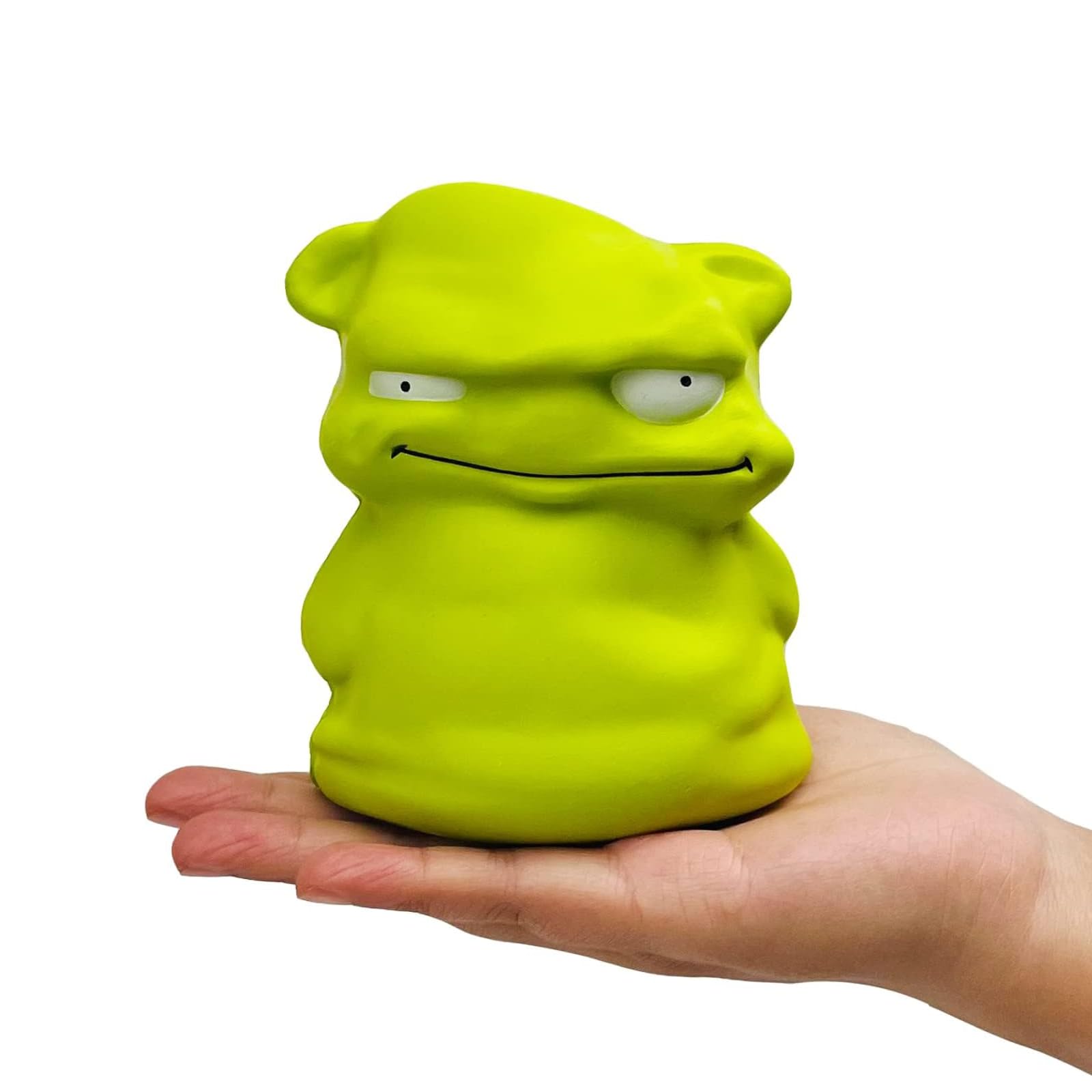 Mini Green Monster Slow Rising Squishy Toy – 4.7" PU Foam Stress Relief for Kids & Adults