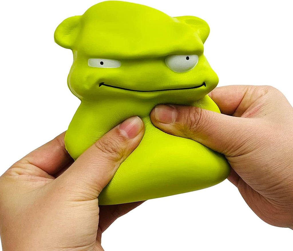 Mini Green Monster Slow Rising Squishy Toy – 4.7" PU Foam Stress Relief for Kids & Adults
