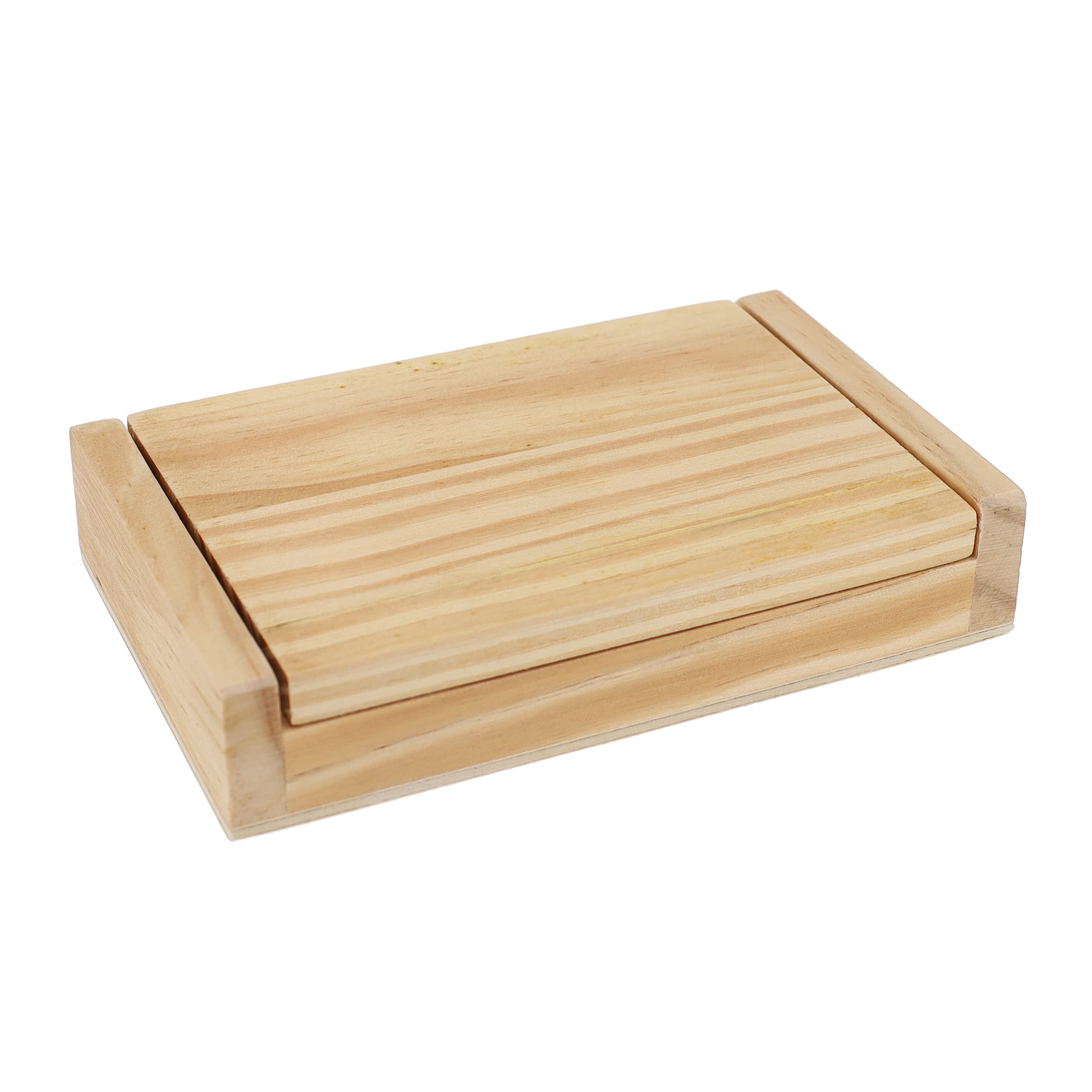 Mini Shut the Box Wooden Game by WE Games – 5.5-Inch Travel Size with 9 Number Tiles for Family Fun