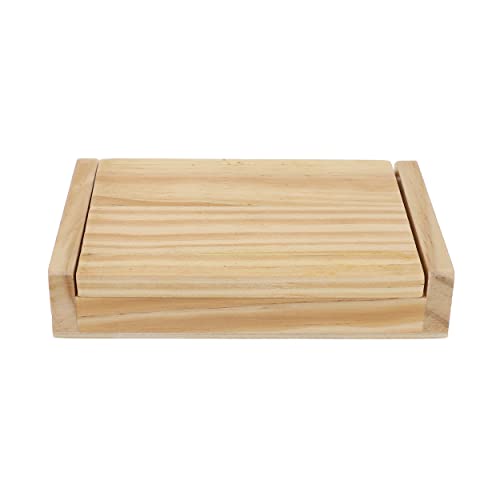 Mini Shut the Box Wooden Game by WE Games – 5.5-Inch Travel Size with 9 Number Tiles for Family Fun