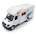 Mini Toy Camper Van RV Diecast Pull Back Car with Opening Roof and Side Door for Boys Age 3-12 - Metanyl