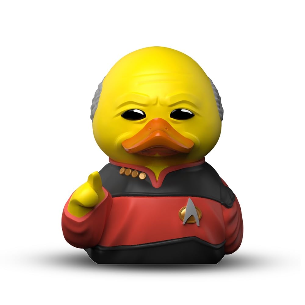 Mini TUBBZ Jean-Luc Picard Collectible Vinyl Rubber Duck – Official Star Trek Duck Figure, About 2 Inches Tall
