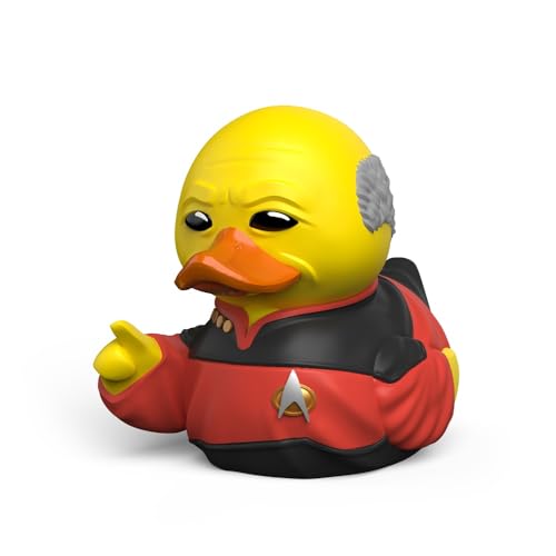 Mini TUBBZ Jean-Luc Picard Collectible Vinyl Rubber Duck – Official Star Trek Duck Figure, About 2 Inches Tall