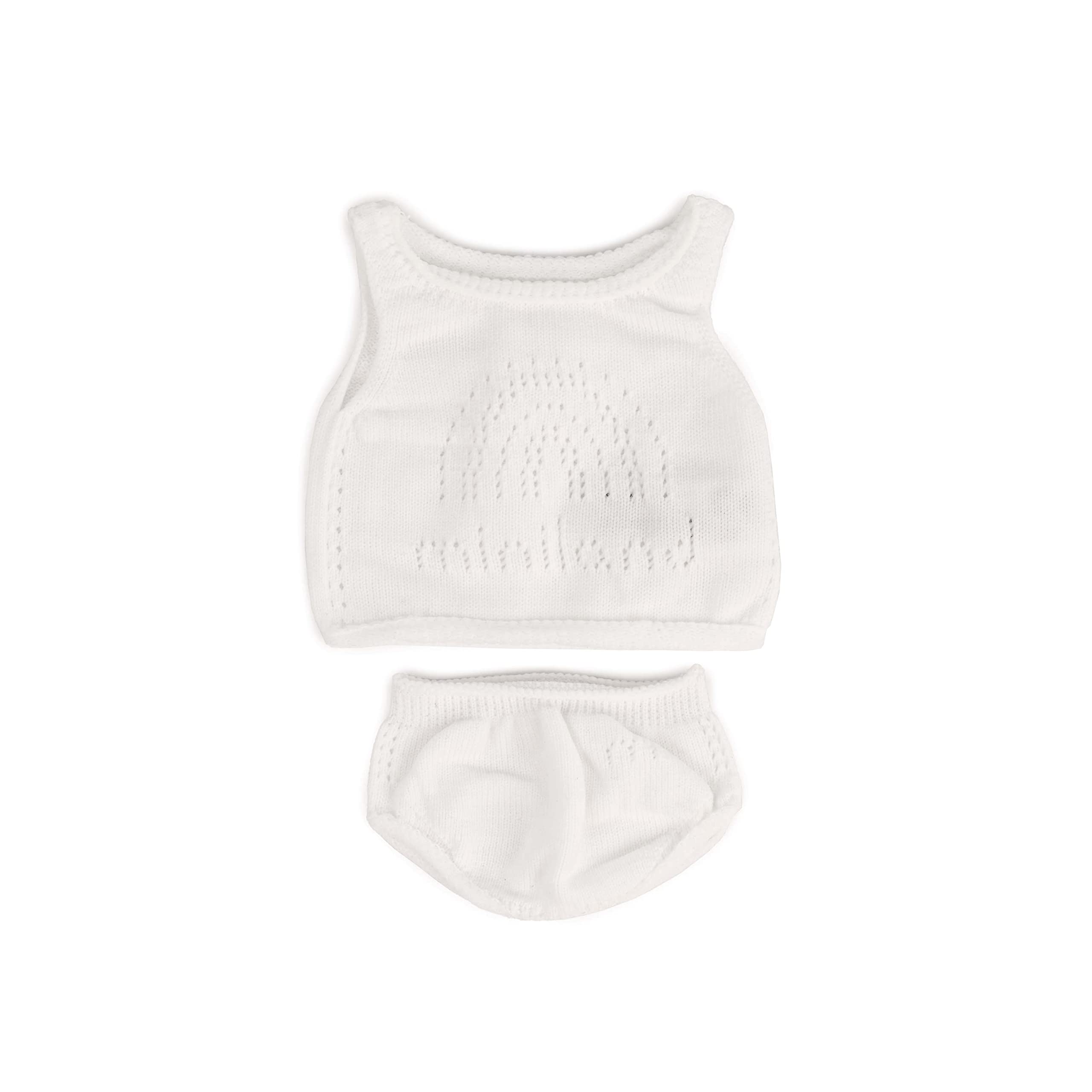 Miniland 2-Piece Doll Underwear Set for 15-Inch Dolls with Hanger