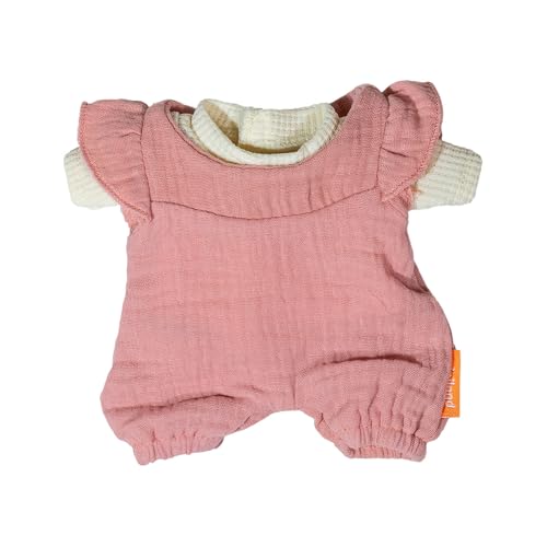 Miniland Mid-Season Overalls and T-Shirt Set for 8 1/4 Inch Dolls