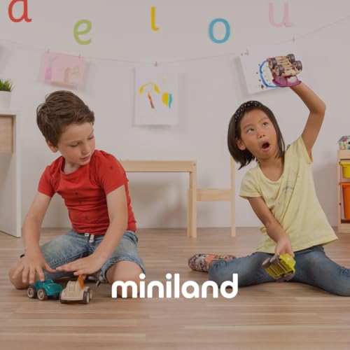 Miniland Set of 4 Special Sieves for Sand and Snow - Outdoor Fun for Toddlers