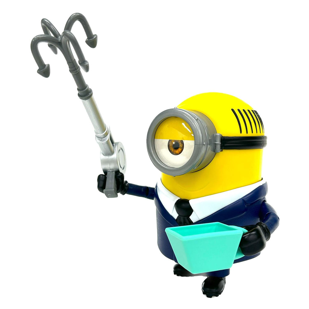 Minions Despicable Me 4 Despicably Deluxe AVL Agent Mel Figure - 5.5 Inch Collectible with Accessories