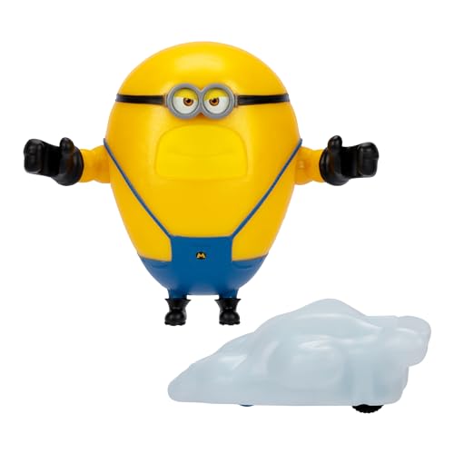 Minions Despicable Me 4 Speed Burst Mega Dave Action Figure – Pull-Back Racing Fun from the Movie