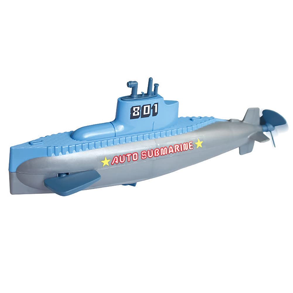 Miracland Wind-up Submarine Bath Toy – Battery-Free Clockwork Pigboat for Kids
