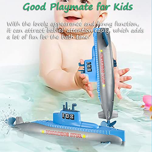 Miracland Wind-up Submarine Bath Toy – Battery-Free Clockwork Pigboat for Kids