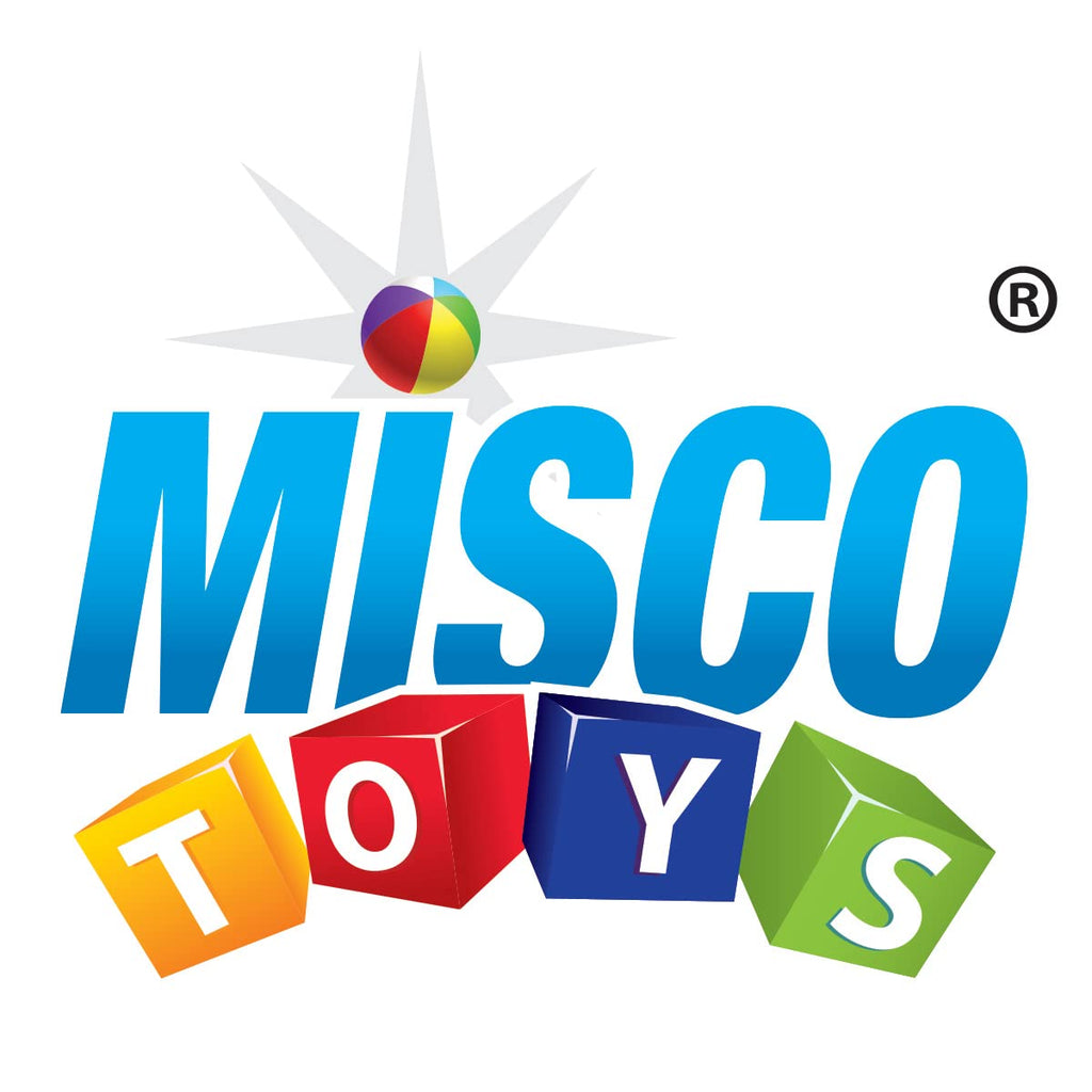 Misco Battery Operated Power Drill Toy with Sound, Light, and Adjustable Speed for Kids Ages 3+