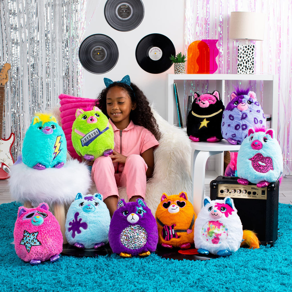 Misfittens Cats Series 3 Wild Cats - Squishable Surprise Plush Toy for Kids Ages 3+