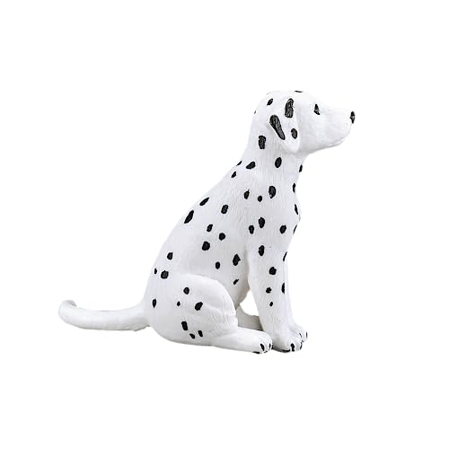 MOJO Dalmatian Puppy Hand-Painted PVC Collectible Figure for Dioramas