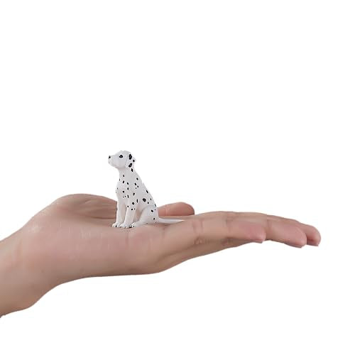 MOJO Dalmatian Puppy Hand-Painted PVC Collectible Figure for Dioramas