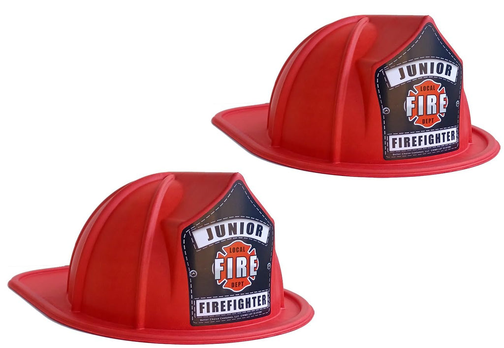 Molded Paper Child Firefighter Hat – Eco-Friendly Costume Accessory by Real Firefighter