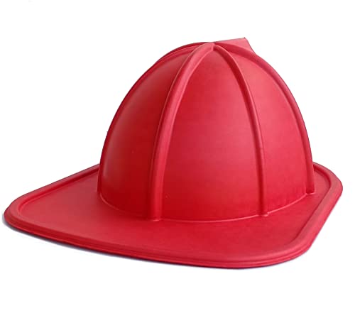 Molded Paper Child Firefighter Hat – Eco-Friendly Costume Accessory by Real Firefighter