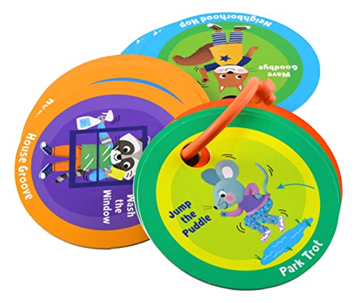 MOLLYBEE KIDS Preschool Dance Party Cards – 20 Everyday Moves for Ages 3+