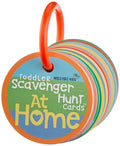 MOLLYBEE KIDS Toddler Scavenger Hunt Cards – Indoor Activity for Ages 2-3, 20 Double-Sided Cards on Reclosable Ring