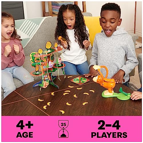 Monkey See Monkey Poo: Interactive Banana-Scented Dough Flinging Game for Kids Ages 4+