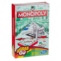 Monopoly Grab & Go: Portable Classic Board Game for Travel