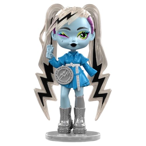 Monster High Potions Crystal Ball Mini Dolls – Surprise 3-Inch Figures with Water Reveal, Charm, and Fortune Card