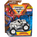 Monster Jam Marvel Spider-Man 1:64 Scale Die-Cast Monster Truck Toy for Kids Ages 3 and Up