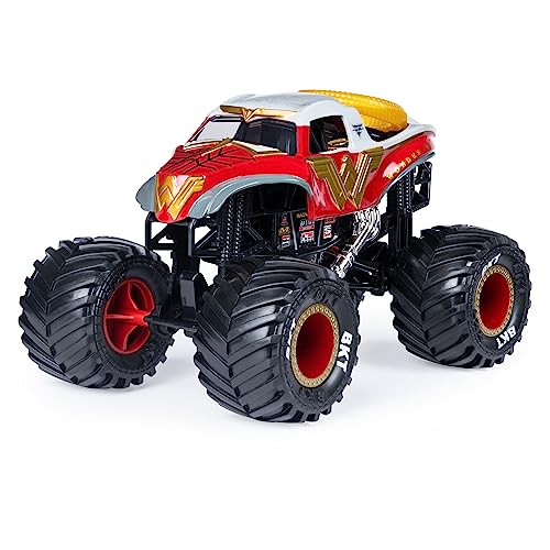 Monster Jam Official Wonder Woman Monster Truck – 1:24 Scale Die-Cast Vehicle