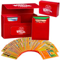 Monster Protectors Red Magnetic Double Deck Box – Holds 150 TCG Cards, Self-Locking Closure