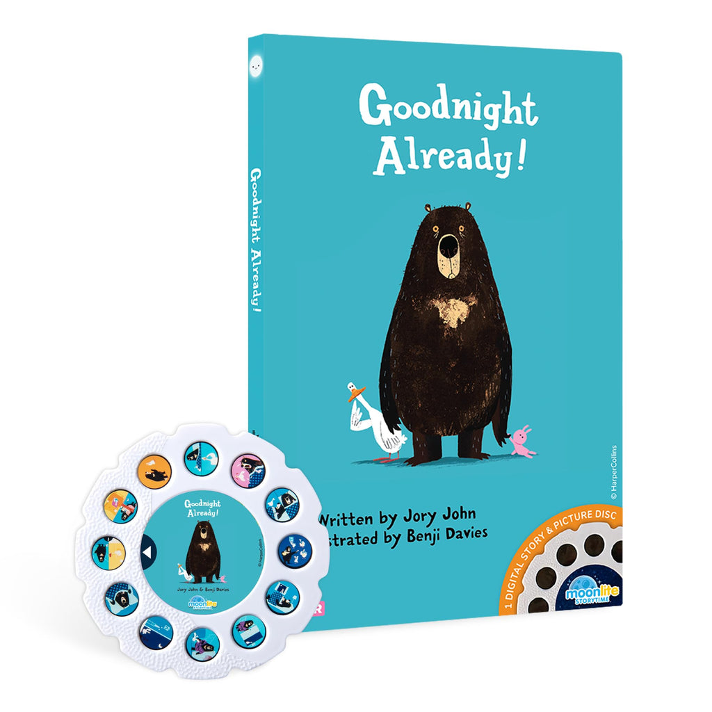 Moonlite Goodnight Already! Story Disc – Bedtime Projection for Ages 1-4