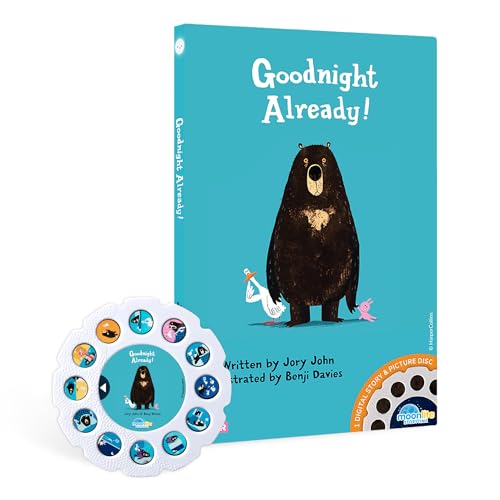 Moonlite Goodnight Already! Story Disc – Bedtime Projection for Ages 1-4