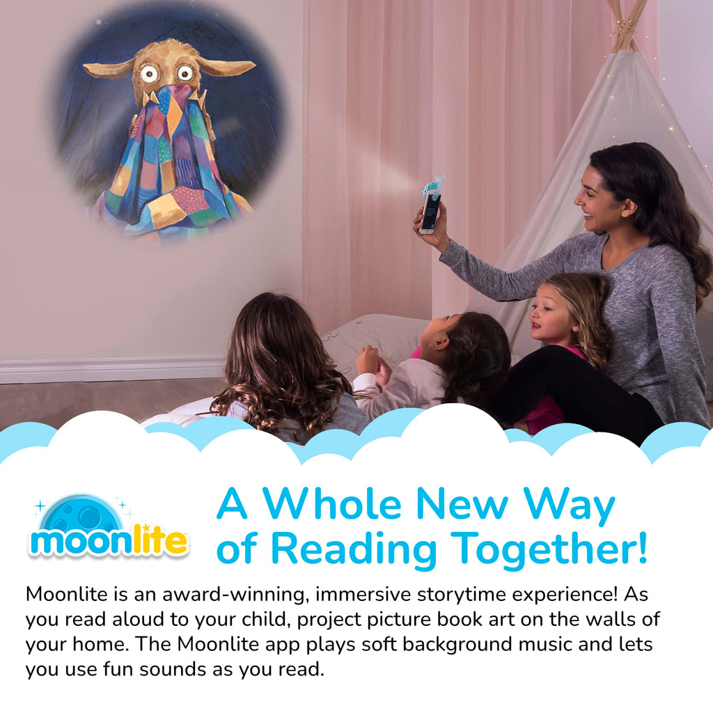 Moonlite Llama Llama Red Pajama Story Disc – Interactive Storytime with Sound Effects for Toddlers 1 Year+