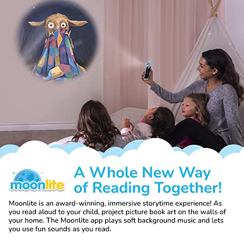 Moonlite Llama Llama Red Pajama Story Disc – Interactive Storytime with Sound Effects for Toddlers 1 Year+