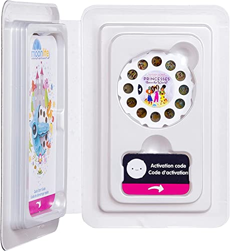 Moonlite Princesses Save the World Story Reel for Flashlight Projector – Ages 12M+